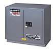 Justrite 23-Gallon 2-Door Self-Closing Under Fume Hood Cabinet - Yellow